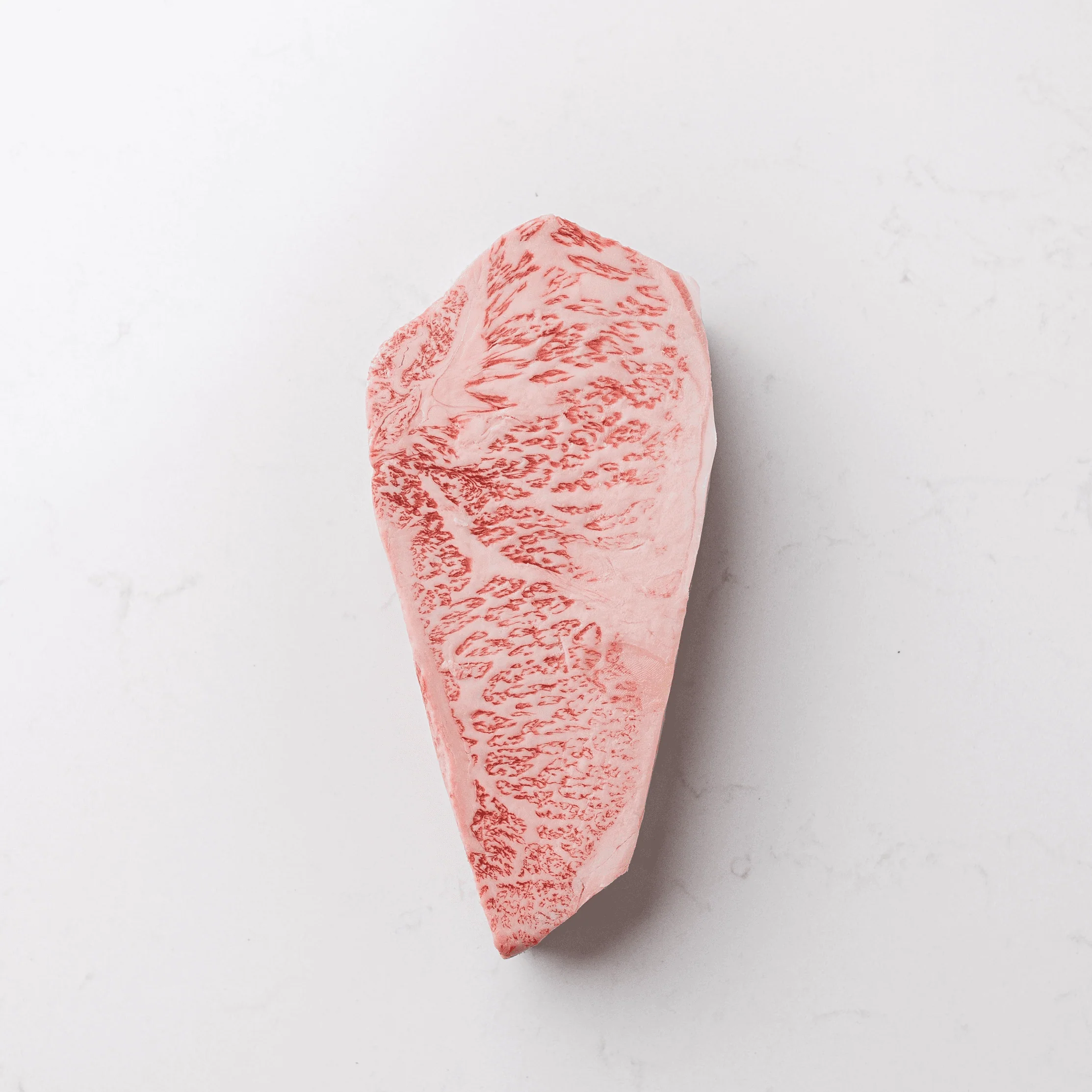 Kobe Certified Beef: Japanese Wagyu Striploin Steak