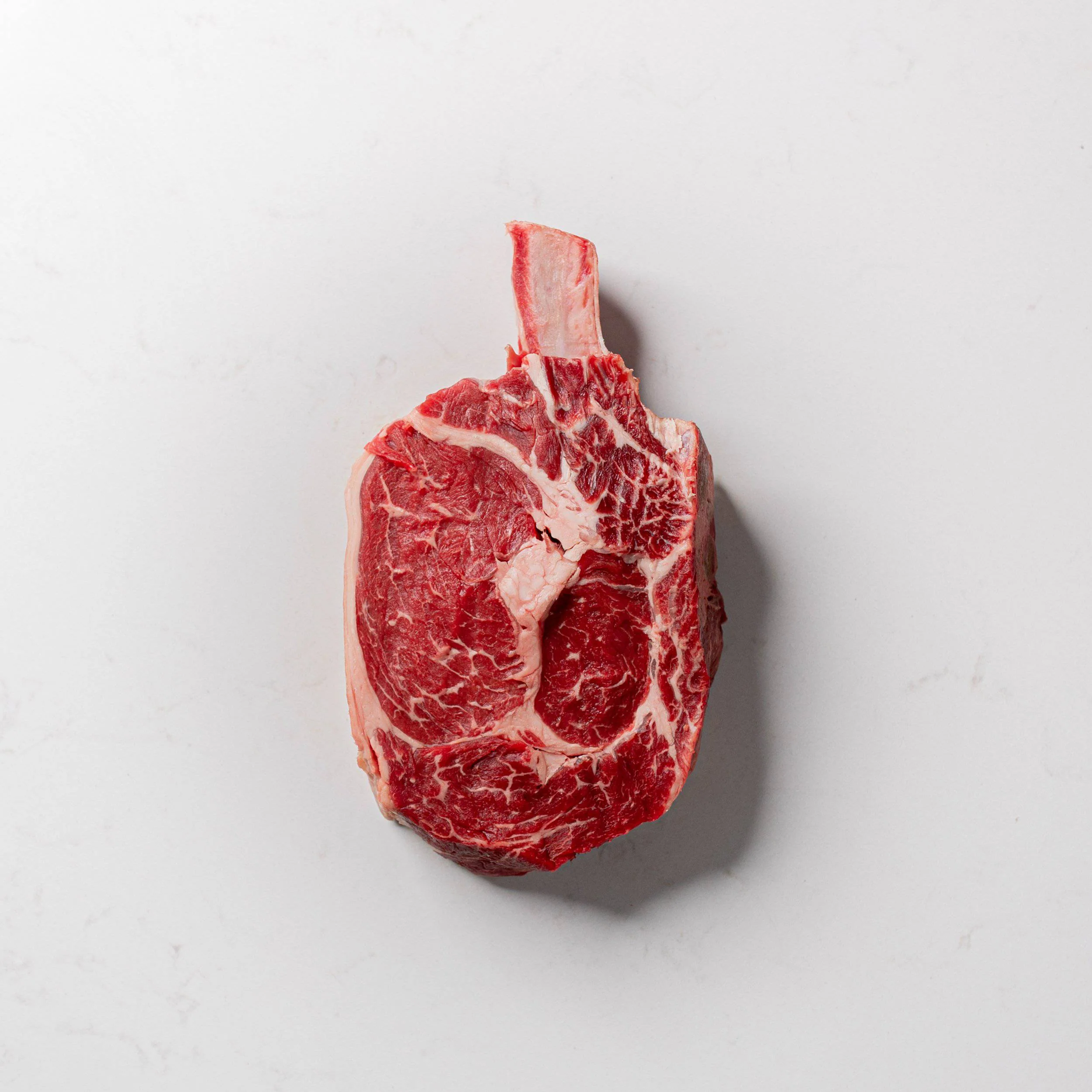 Local Natural Cowboy Steak Bone Frenched